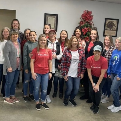 Christmas Wonderland Event- Kadens Kloset team & volunteers