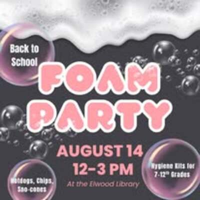 Back to school foam Party! - With hygiene kits for the kiddos!